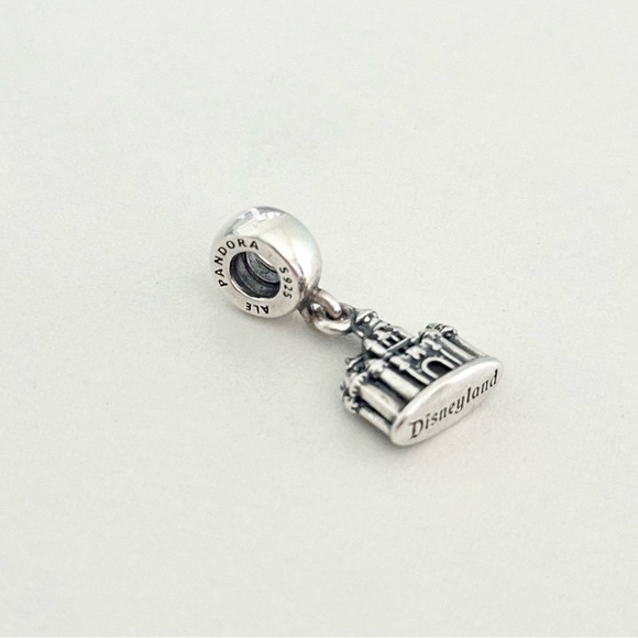 Pandora Disney Parks Disneyland Sleeping Beauty Castle Dangle Charm - Picture 3 of 7